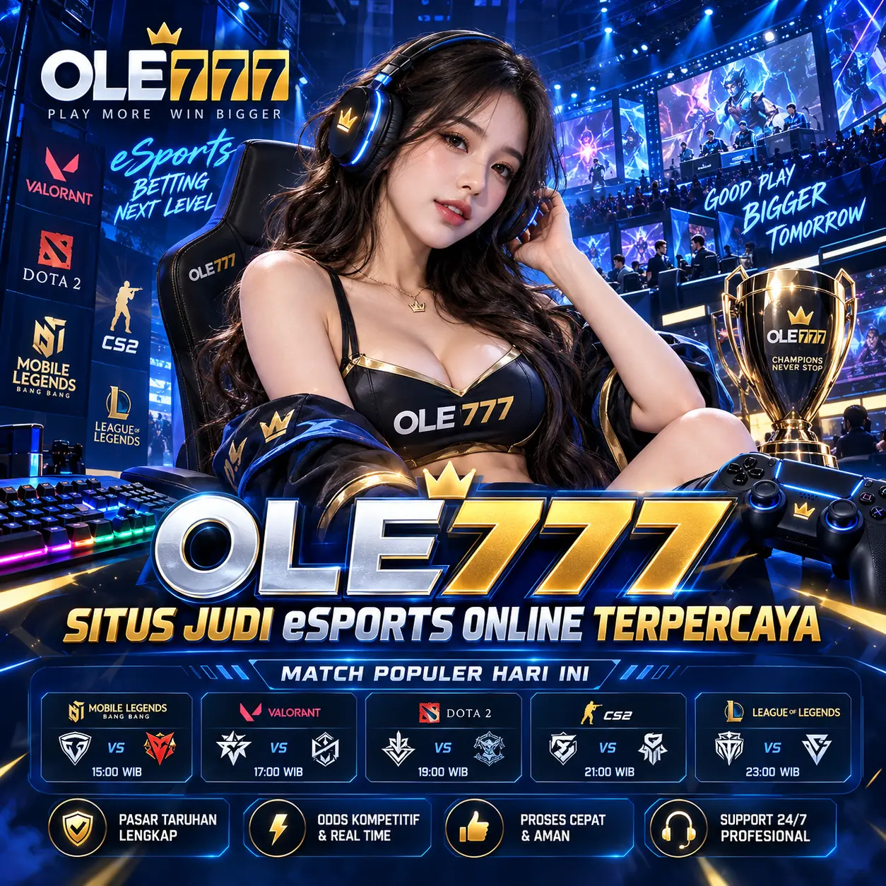 Tentang OLE777 eSports